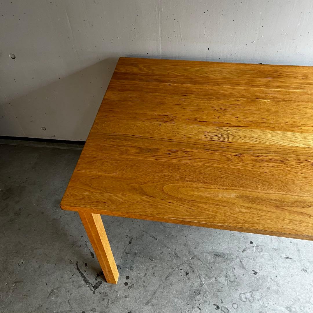 Sally★無印 無垢材ダイニングテーブル・オーク材・幅１４０ｃｍ