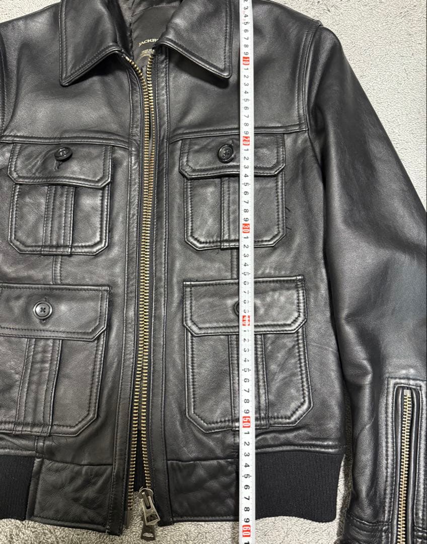 JACKROSE ジャックローズ レザージャケット ライダース M