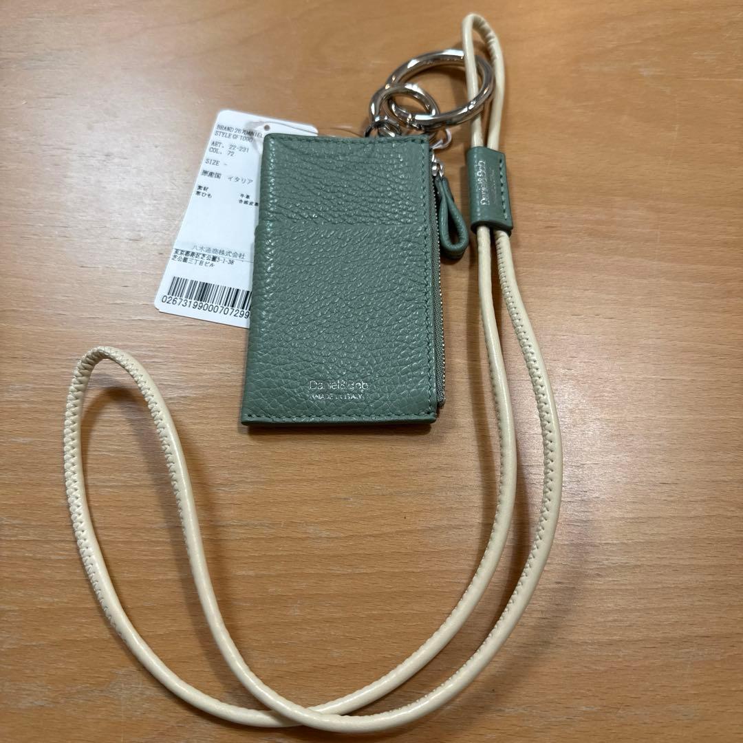 新品　ダニエル&ボブ Daniel&Bob レザーネックウォレット財布 カード鍵