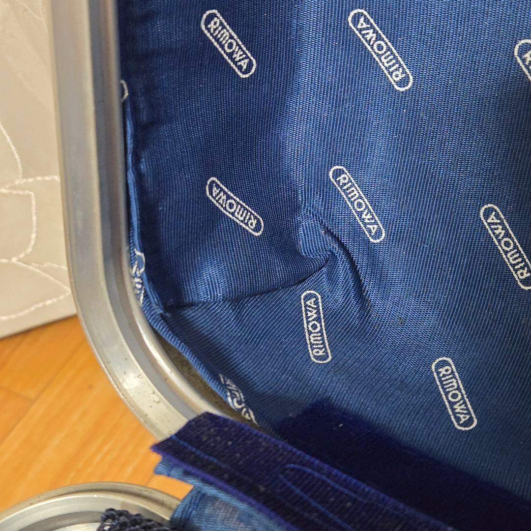 RIMOWA TOPAS 930.63 スーツケース 64L 青ロゴ 2輪