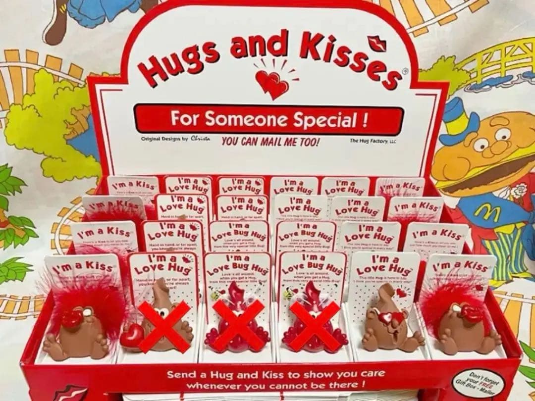 バレンタイン ハグファクトリー 企業物 複合体 フィギュア 置き物