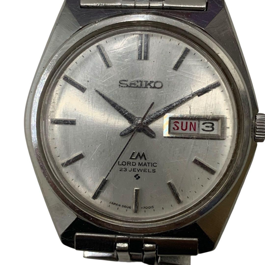 M15607 SEIKO LORD MATIC 自動巻き 腕時計 23石