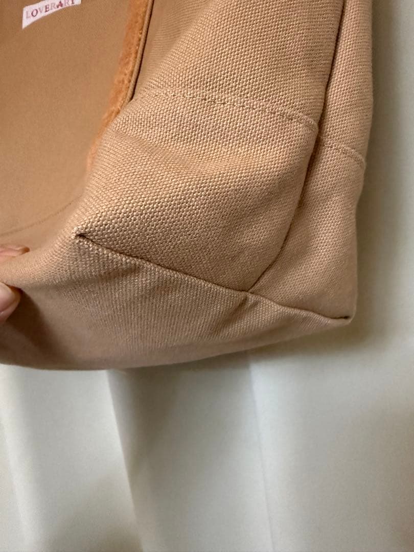 オールドテディ　トートバッグ　ベージュ