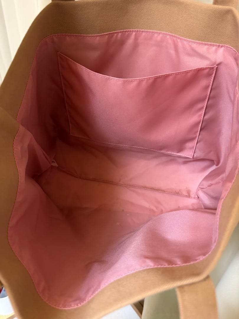 オールドテディ　トートバッグ　ベージュ