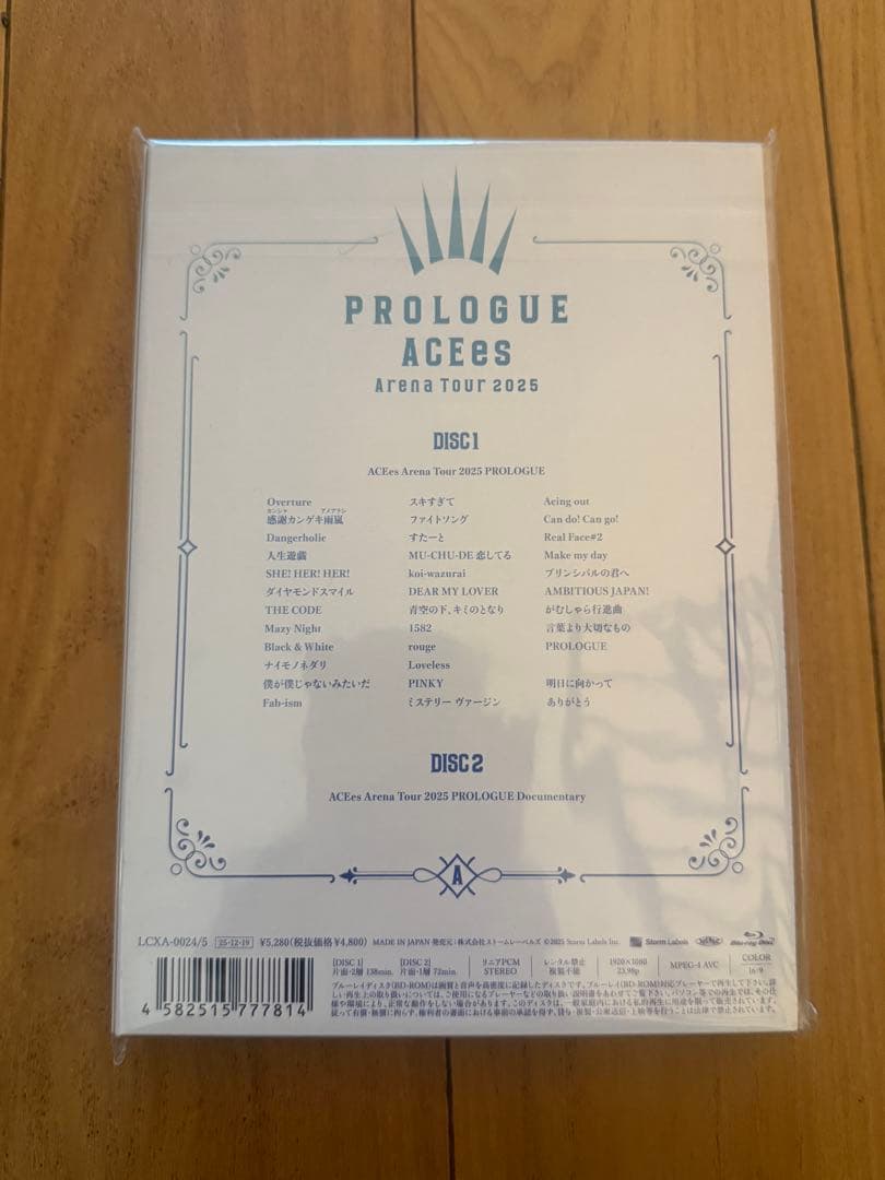 ミュージック PROLOGUE ACEes Arena Tour 2025