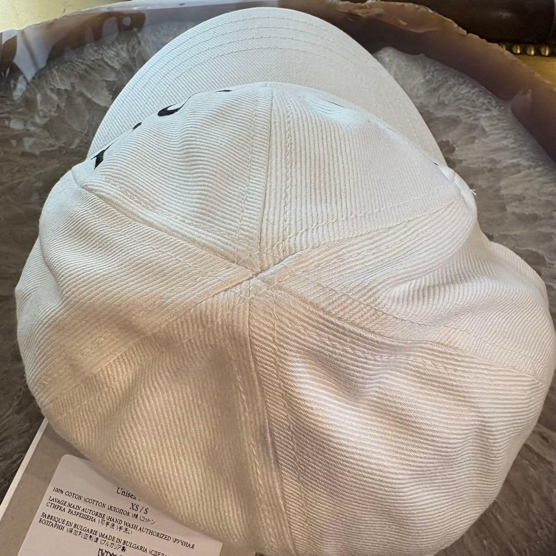 【新品大人気】PATOU ロゴ入りキャップ　S ホワイト