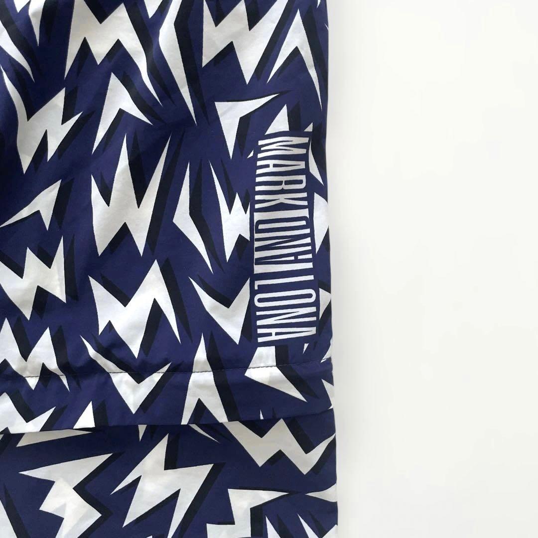 MARK&LONA マーク&ロナ　レディース　レインパンツ　総柄　2way