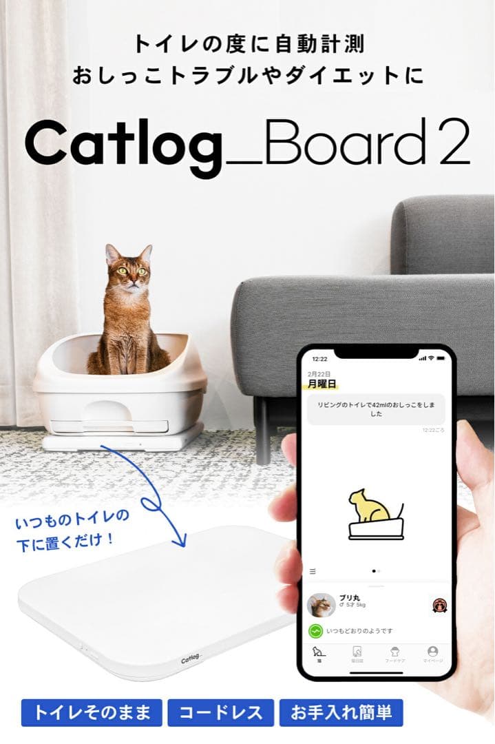 【美品】Catlog Board2 ホワイト