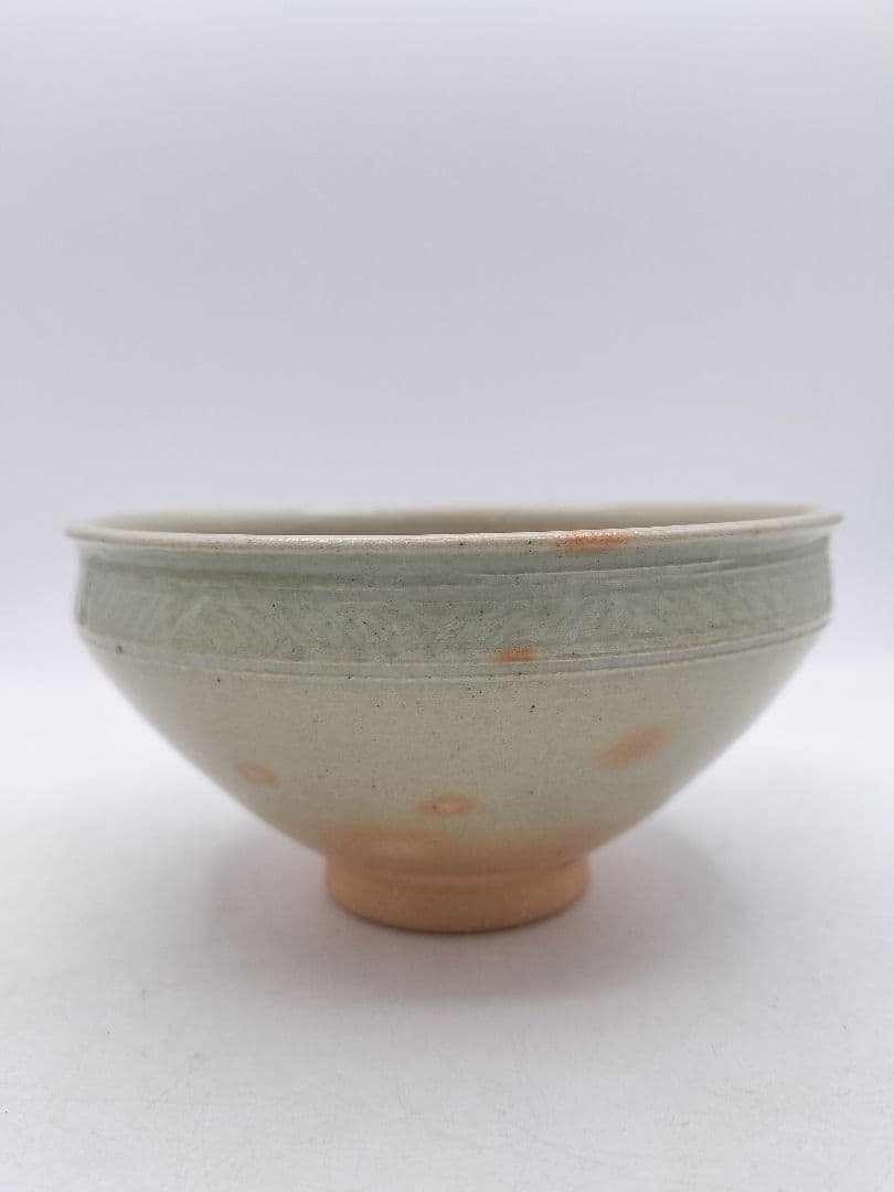 c926 数茶碗 御本 三島 翠峰 阿漕窯 8客　木箱 茶道具 古物