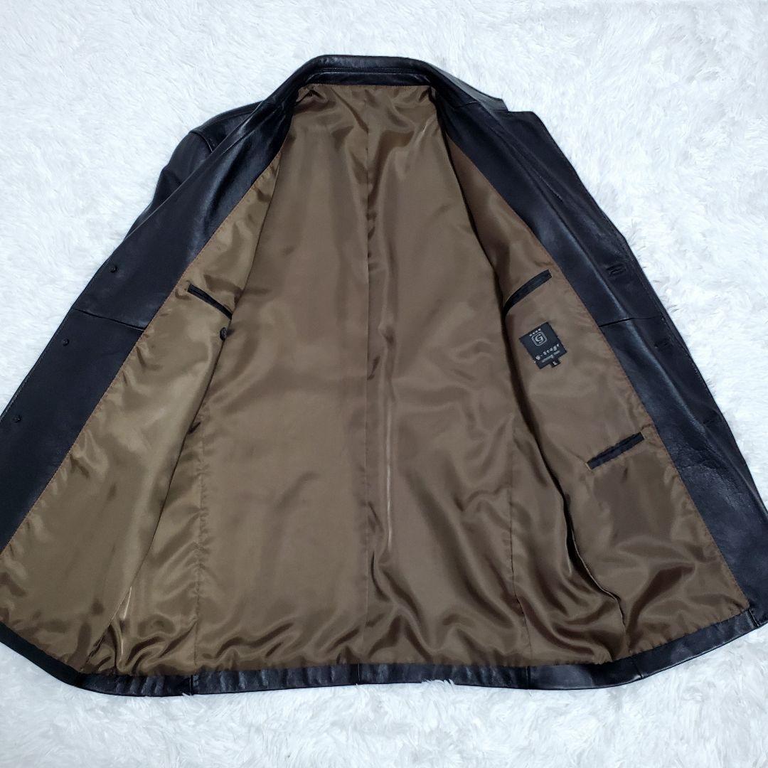 美品✨g-stage　ラムレザー　羊革　テーラードジャケット　aotake様