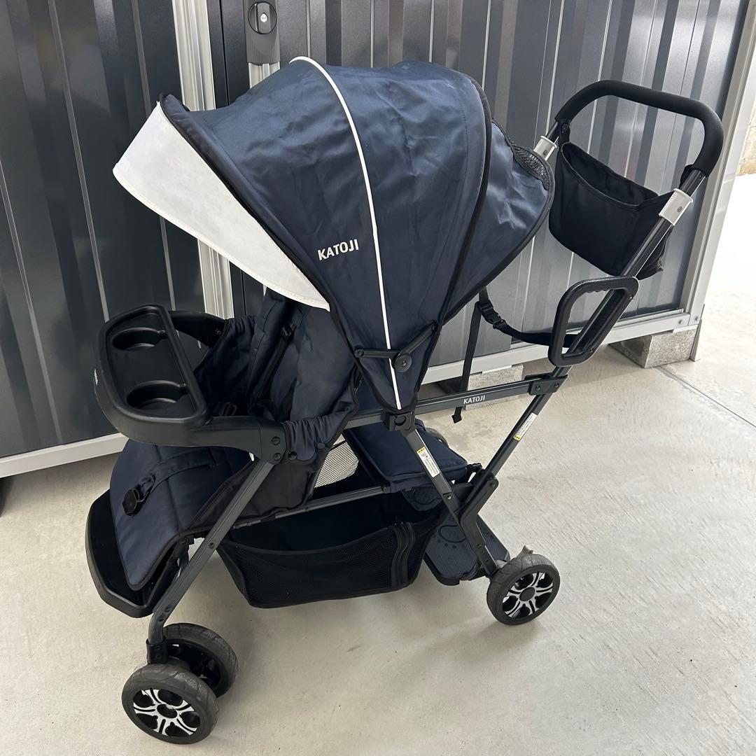 KATOJI 2人乗りベビーカー/2人でゴー/二人でゴー