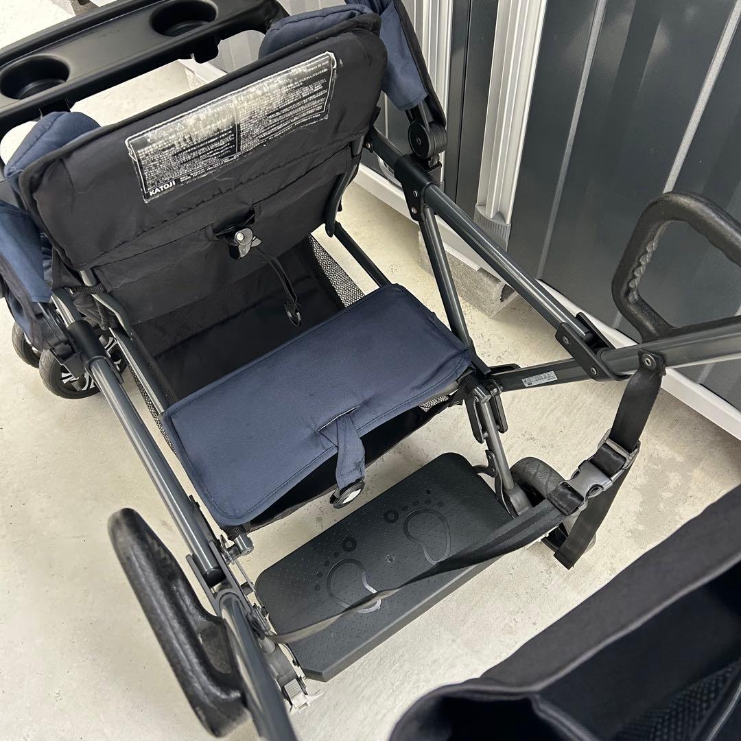 KATOJI 2人乗りベビーカー/2人でゴー/二人でゴー