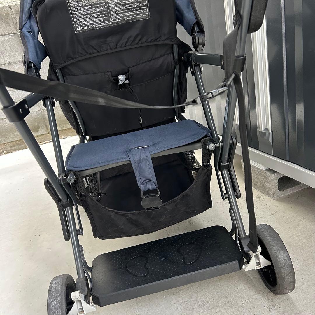 KATOJI 2人乗りベビーカー/2人でゴー/二人でゴー
