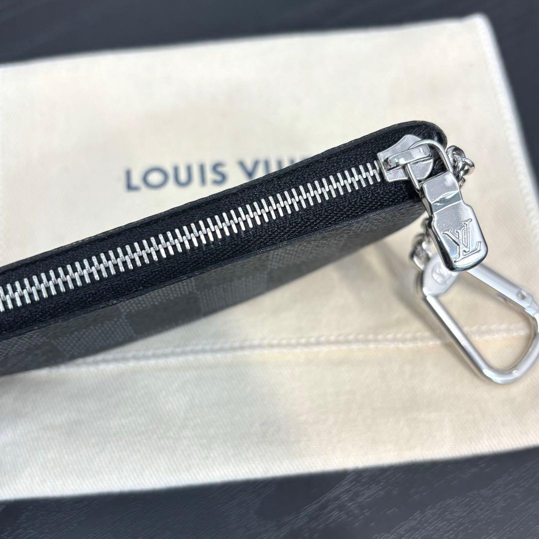 ★極美品★ルイヴィトン ダミエ ポシェット・クレ N60155 ケース