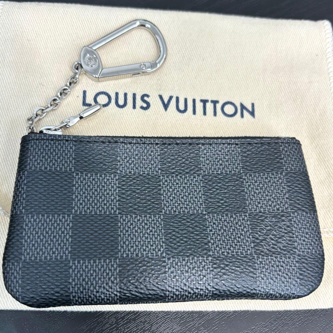 ★極美品★ルイヴィトン ダミエ ポシェット・クレ N60155 ケース