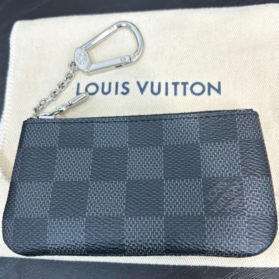 ★極美品★ルイヴィトン ダミエ ポシェット・クレ N60155 ケース