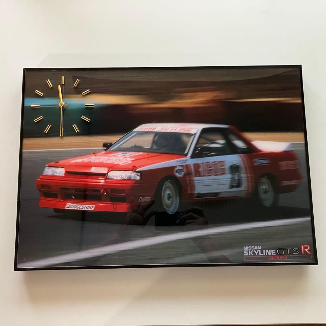 NISSAN スカイライン GTS-R パネル時計 非売品