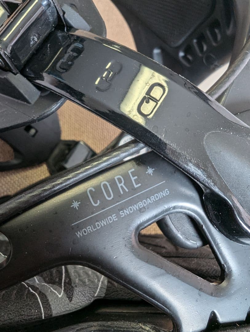 【美品】SP CORE スノーボード ビンディング ブラック