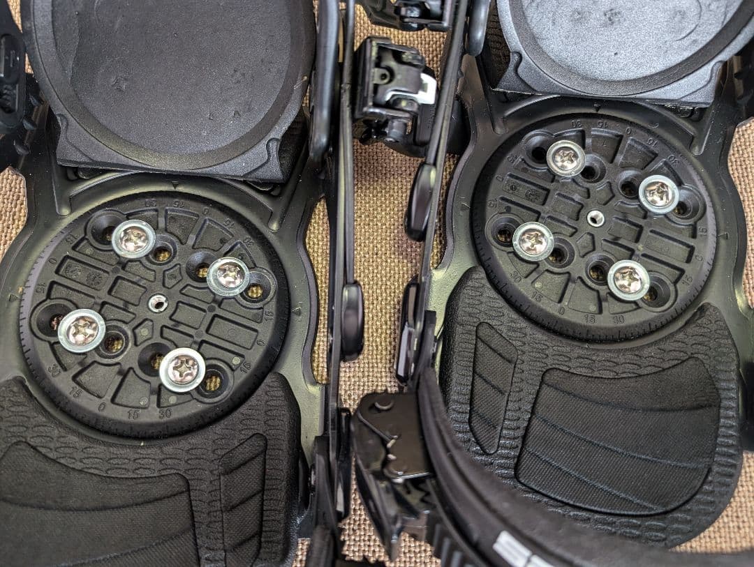 【美品】SP CORE スノーボード ビンディング ブラック