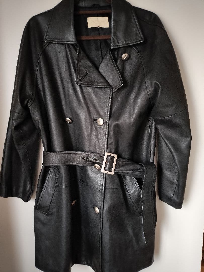 クレージュ courreges レザーコート