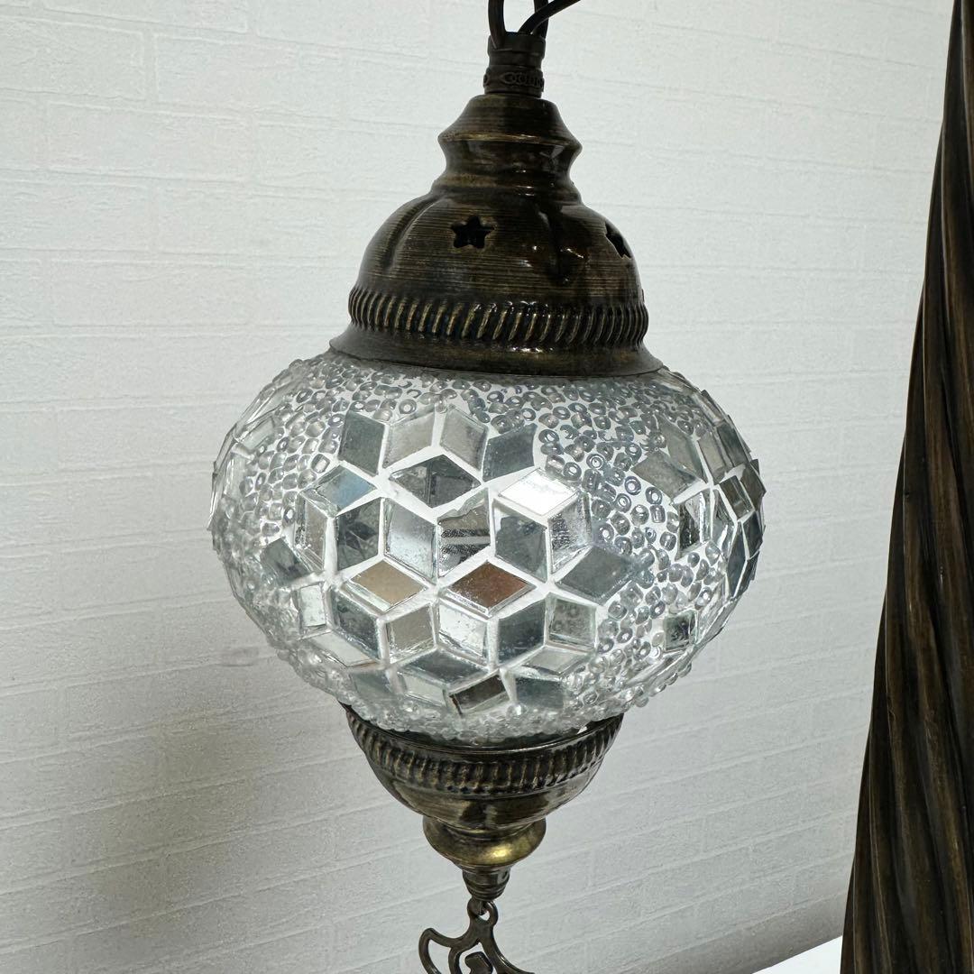 【全高105cm】トルコランプ モザイクランプ テーブルランプ 3灯フロアランプ