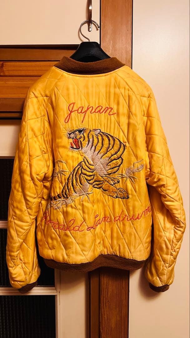 東洋エンタープライズ 港商 スカジャン ブルドッグ 別珍 ビンテージ