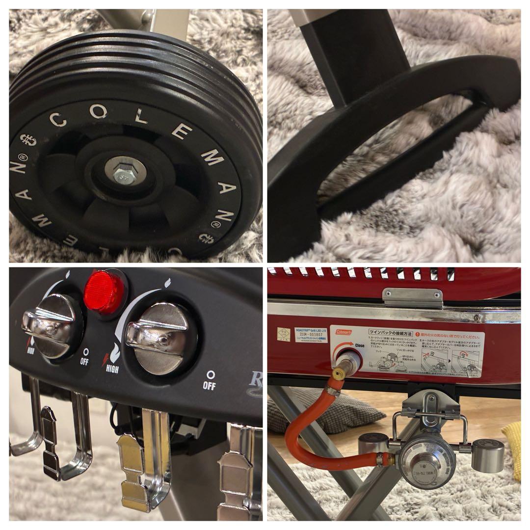 コールマン ロードトリップグリル LXE-JⅡ 高火力コンロ[極美品]