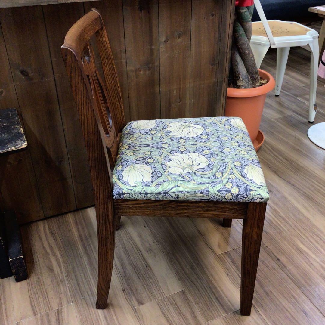 カントリーハウス ブルージュ ダイニングチェア ウィリアムモリスUSED展示品