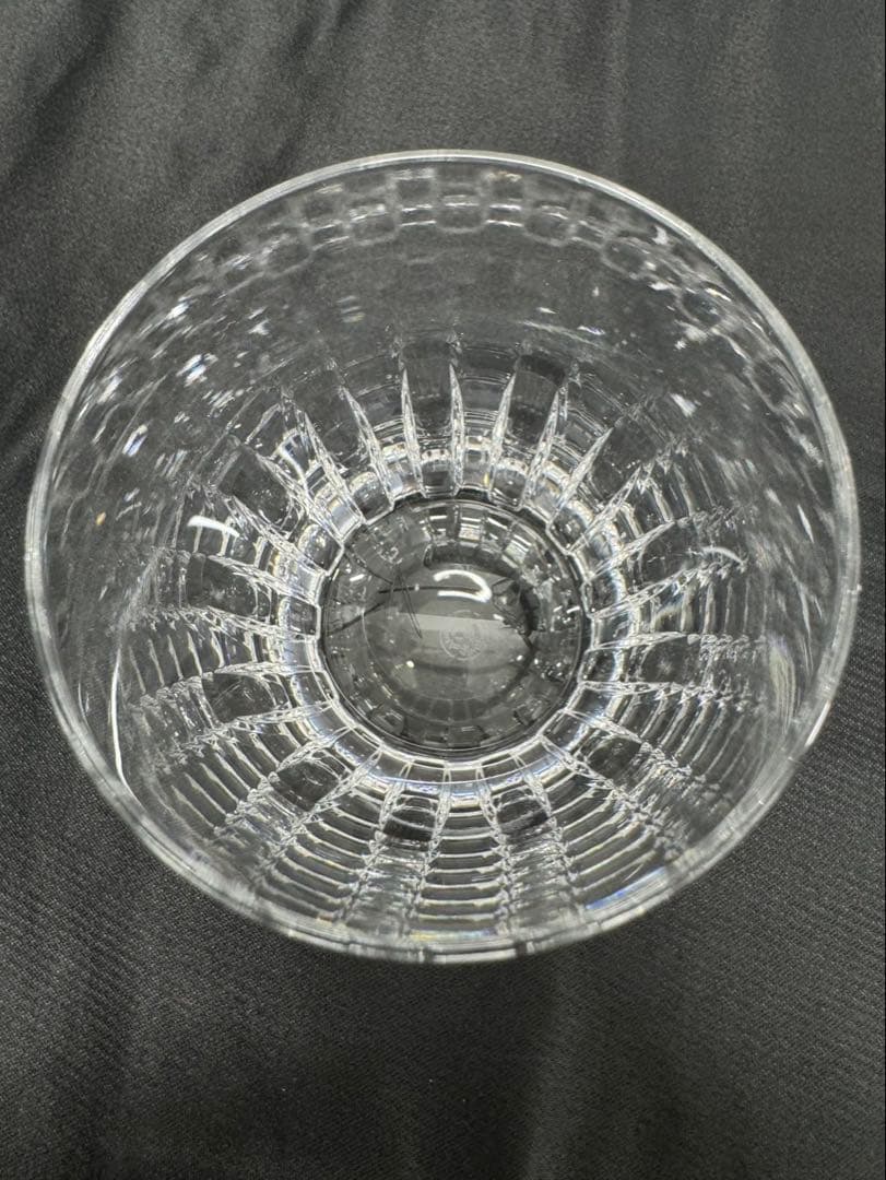 baccara バカラ ロックグラス ロータリー 2個セット