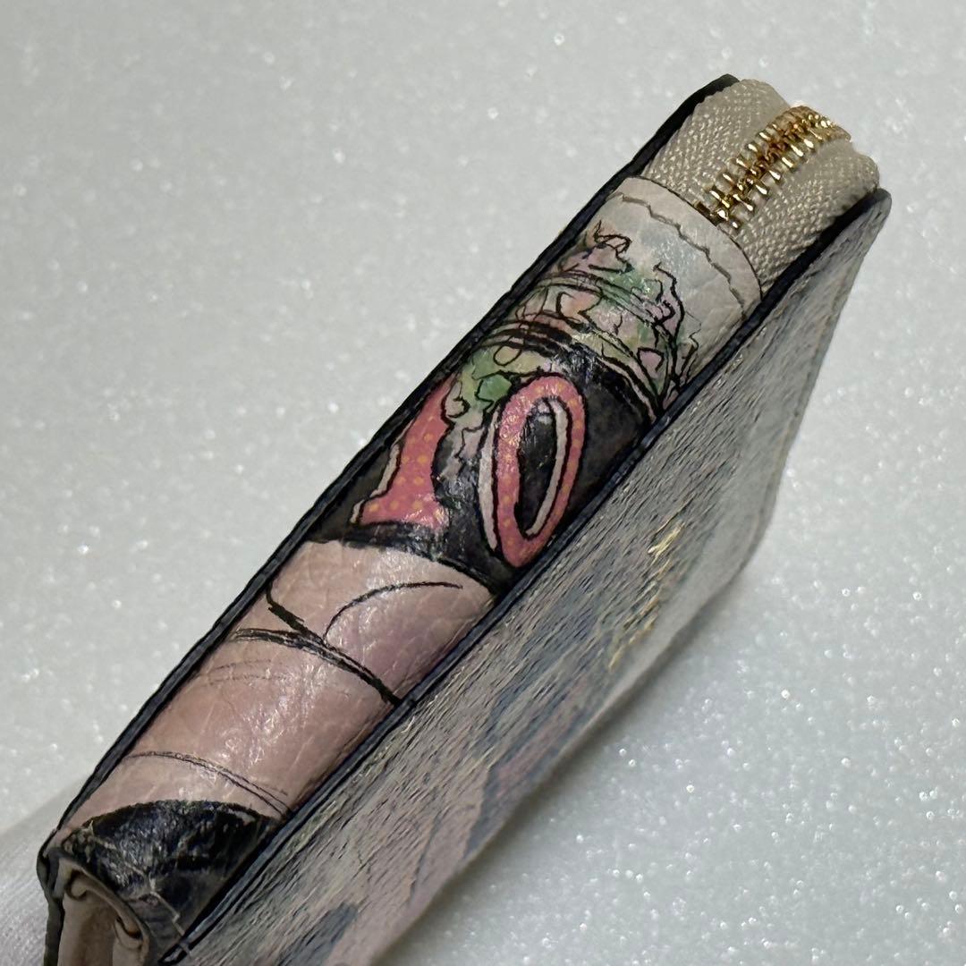 IANNE 10周年記念 二つ折り財布 エッフェル塔から花束を イアンヌ 美品