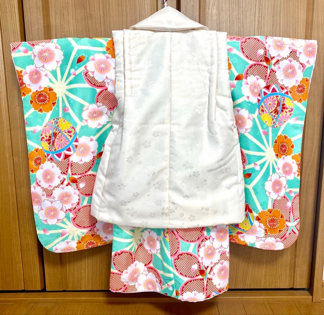 七五三 3歳 着物/小町キッズ被布セット