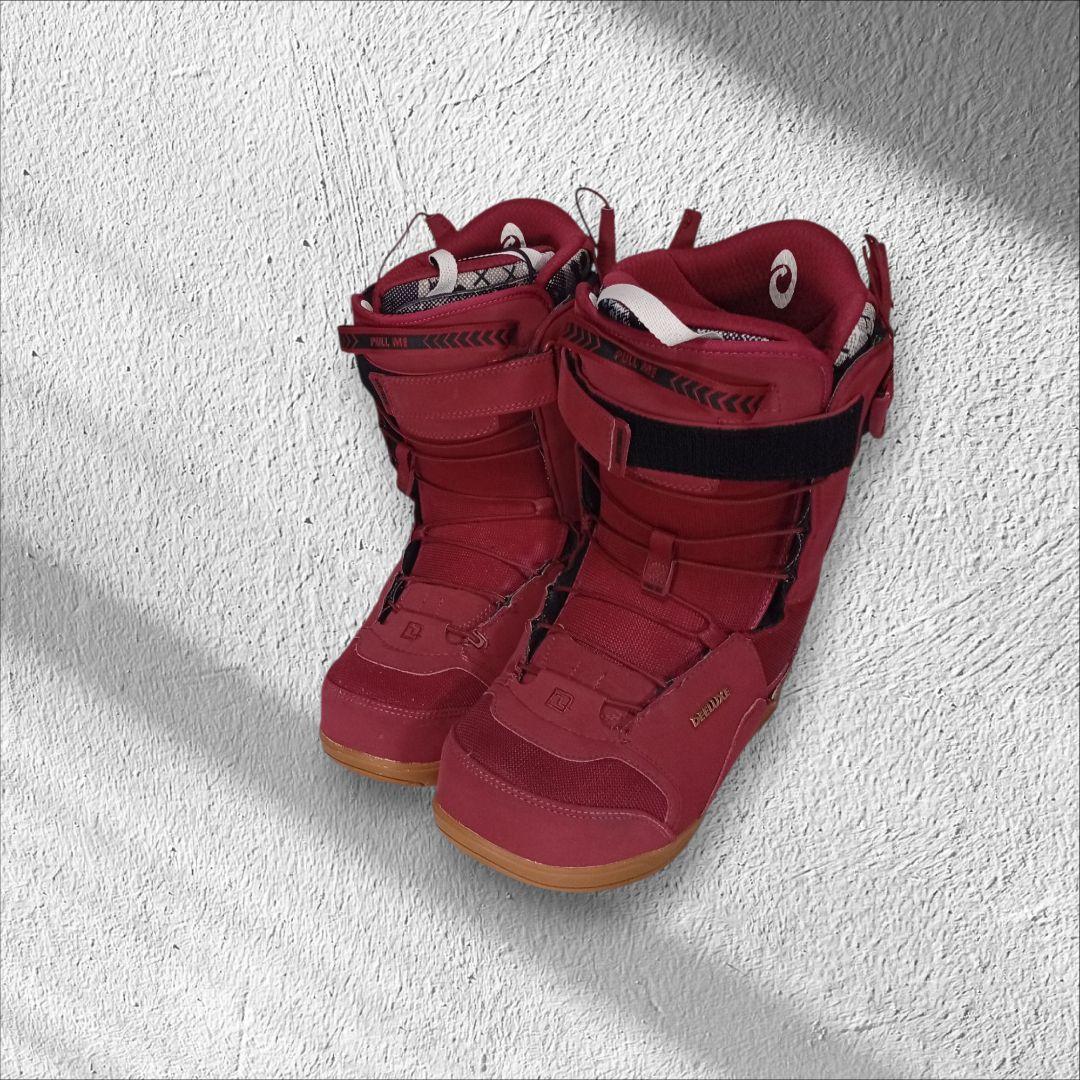D*3様 ディーラックス ID スノーボードブーツ 27.5cm　ワインレッド
