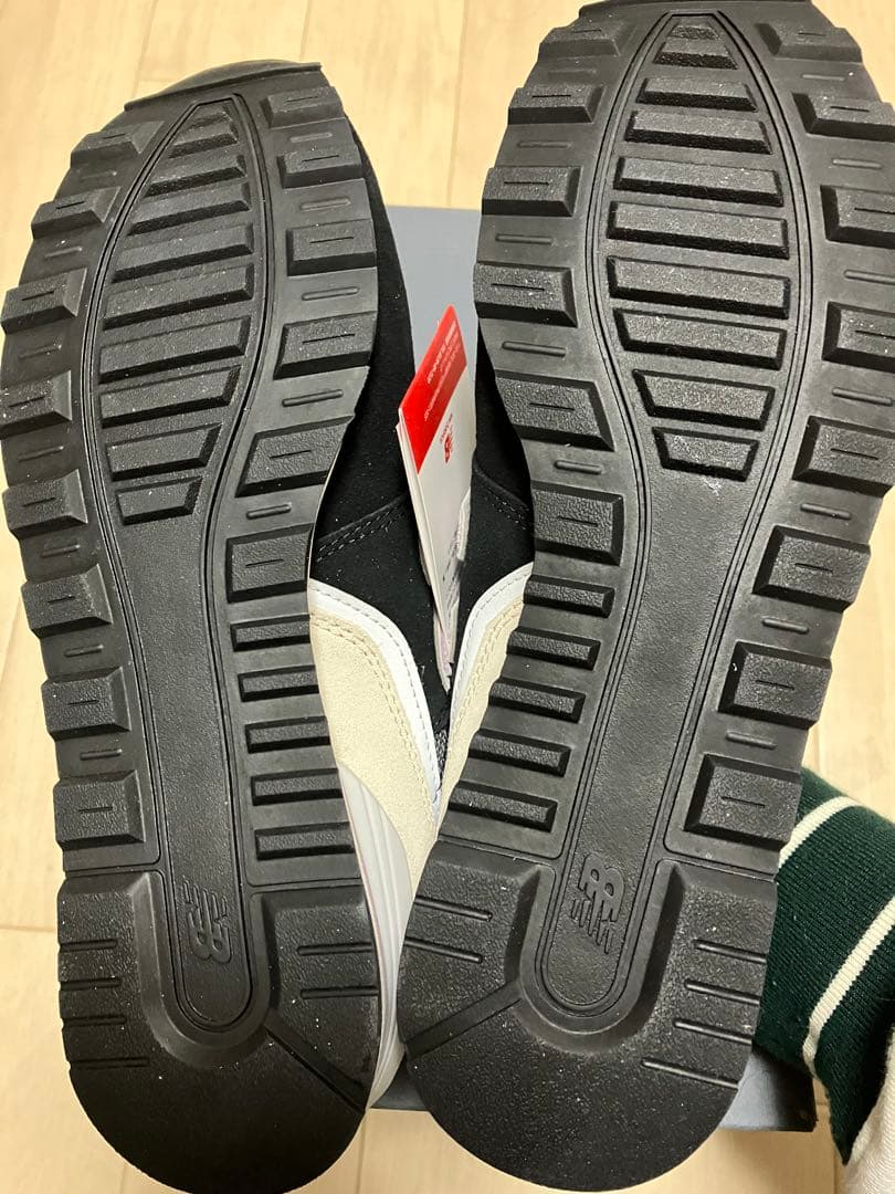 ニューバランス　WL996 SL2 25cm ブラック/くすみピンク/ベージュ