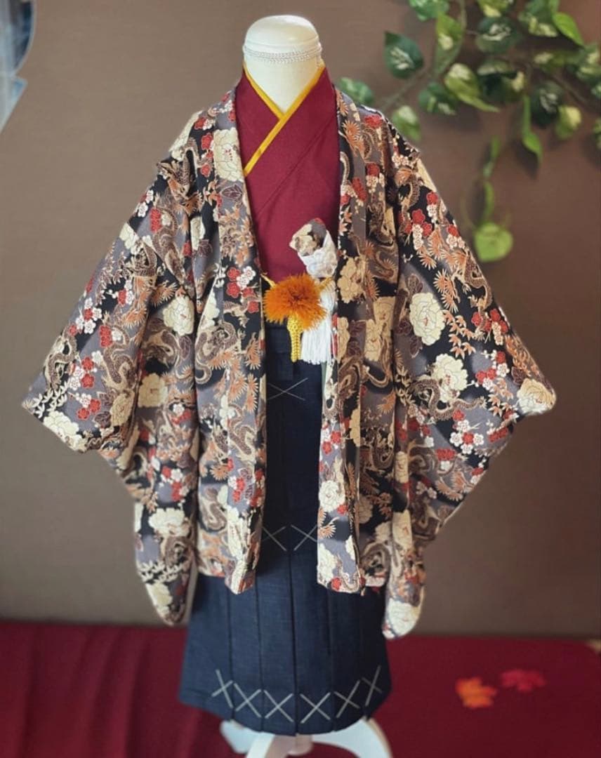 七五三用 和装セット　5歳　男の子　100 110 120