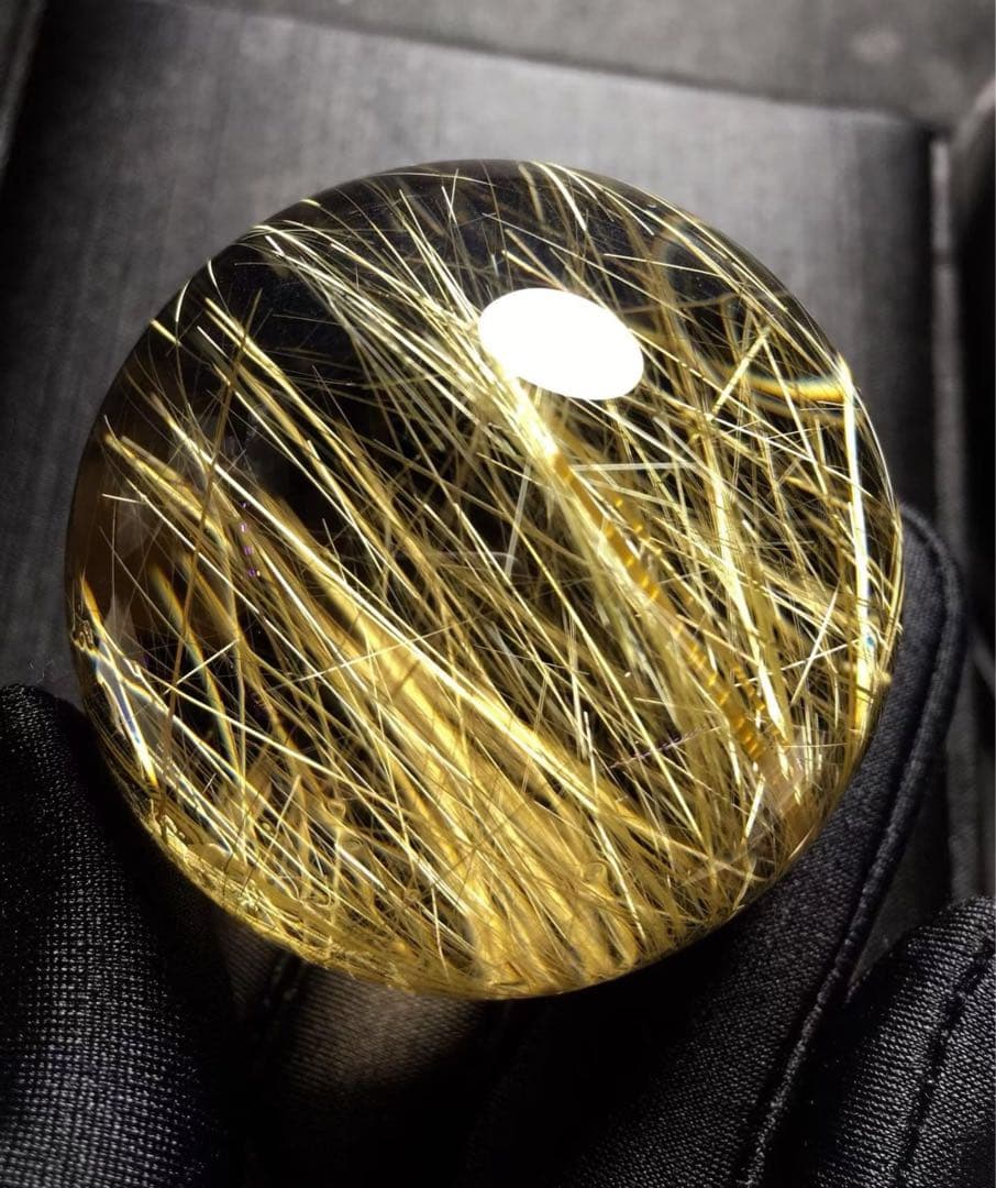 ⭐︎【天然】タイチンクオーツ 置物 47.4mm 146.7g