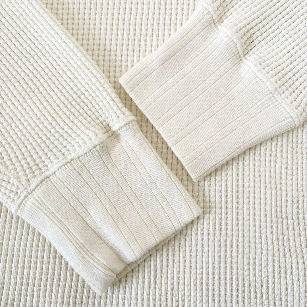 美品 Healthknit ヘルスニット スーパーヘビーワッフル スウェット L