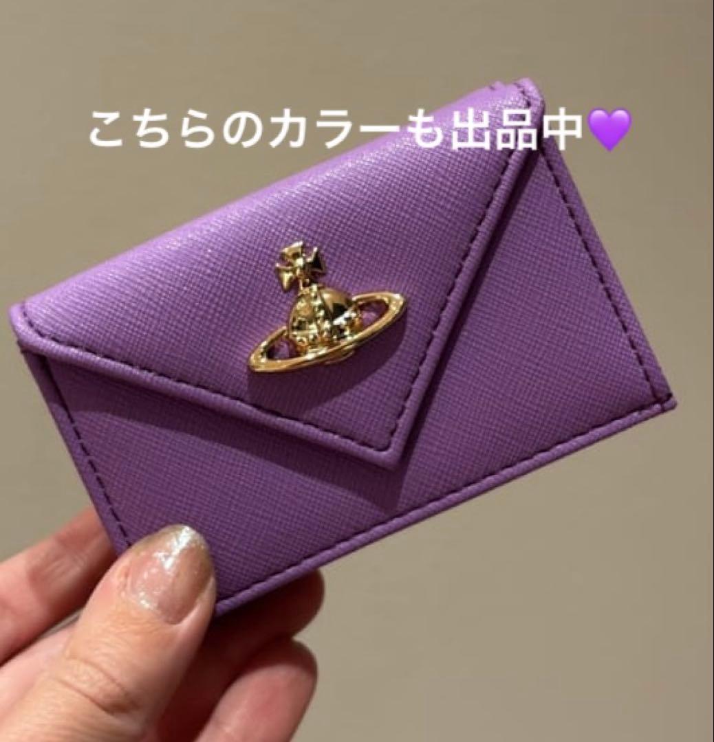 ヴィヴィアン 三つ折りミニ財布 Vivienne Westwood エコレザー