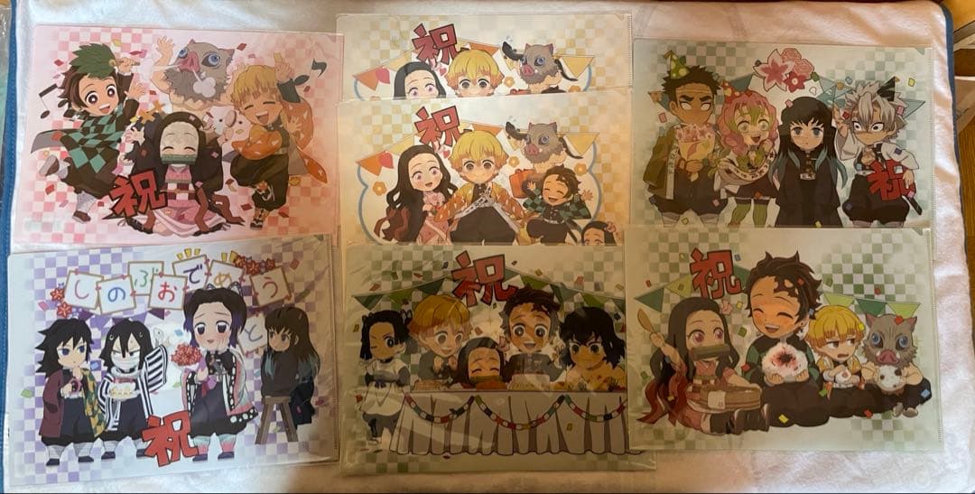 鬼滅の刃　クリアファイル　まとめ売り　37点