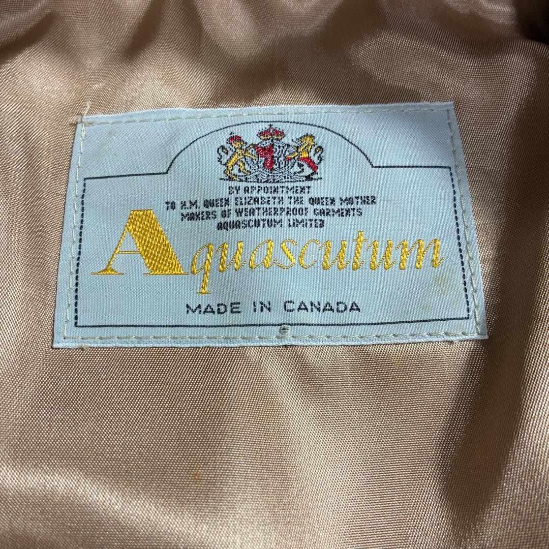 希少サイズ✨アクアスキュータム トレンチコート 2way ベージュ