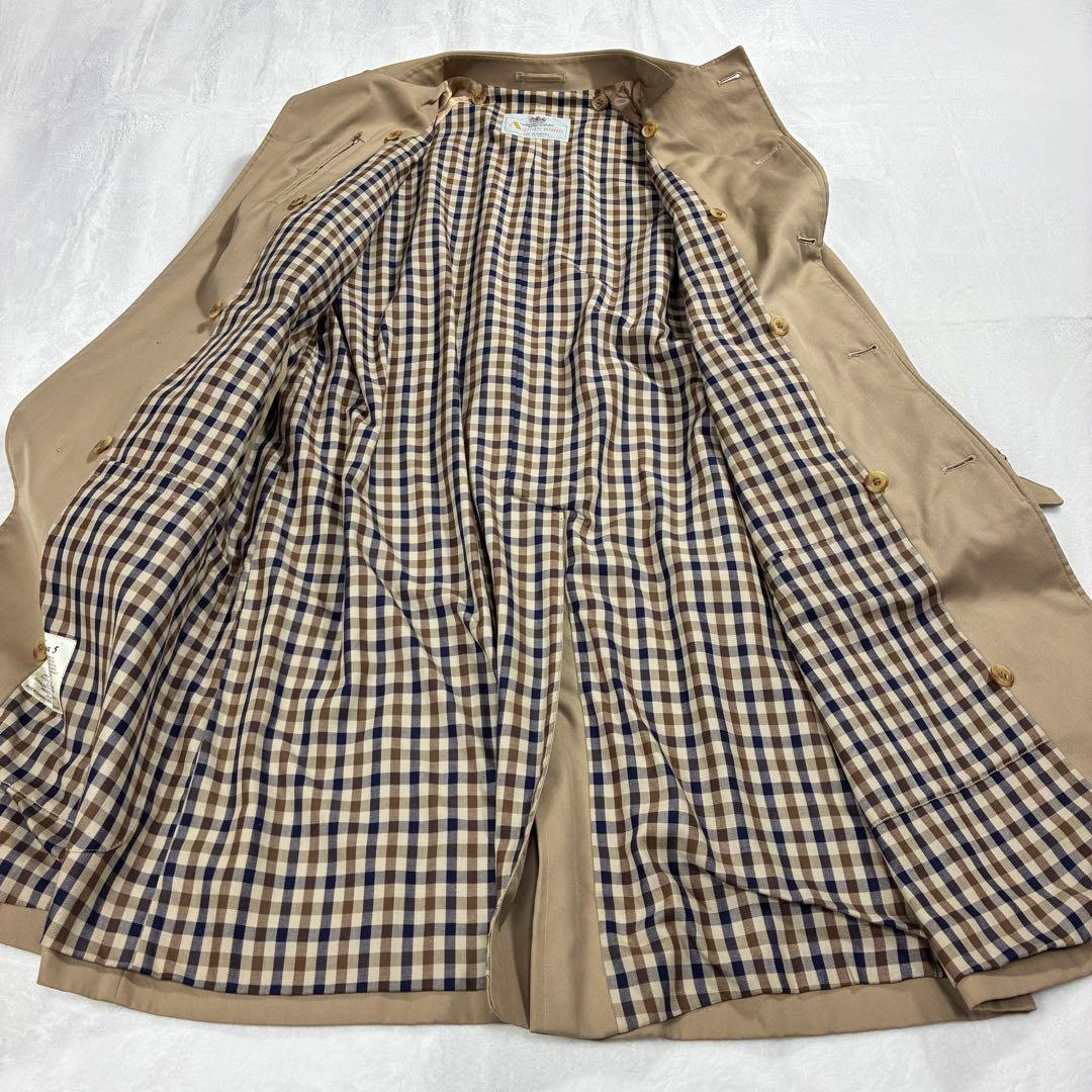 希少サイズ✨アクアスキュータム トレンチコート 2way ベージュ