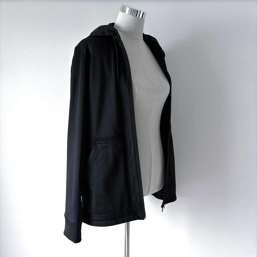 Y-3 / 片側3ストライプス フーデッドトラックトップ