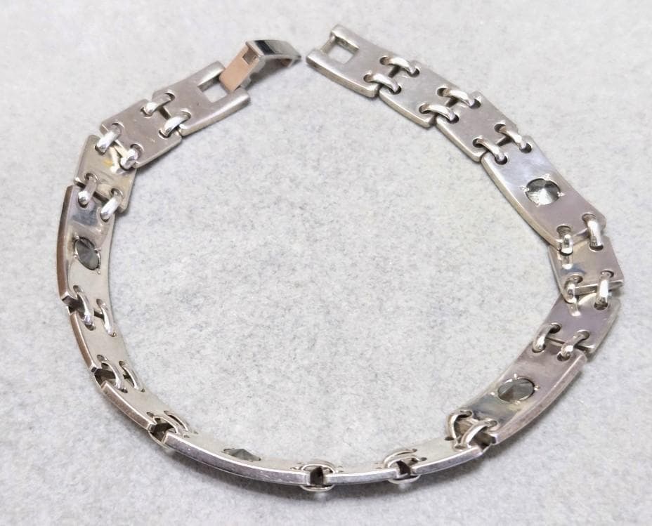 LedaSILMAレダシルマ　Ge/Ag刻印　ヴィヴァンブレスレット　43200