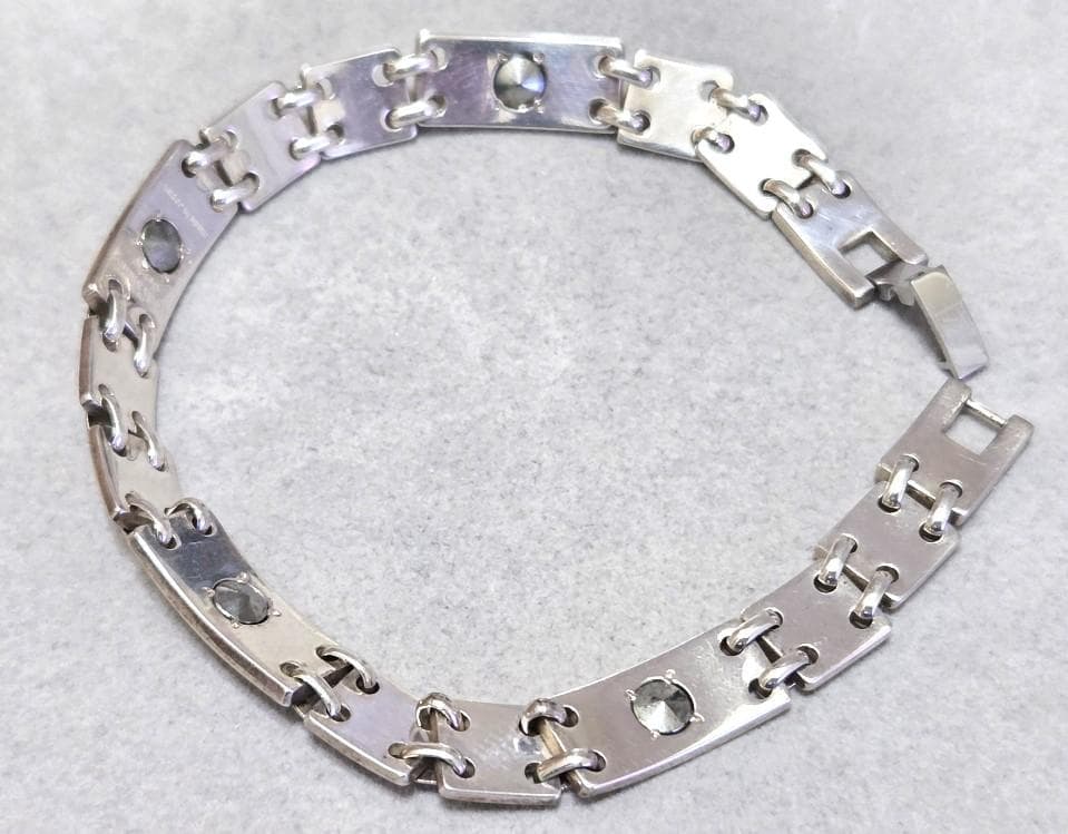 LedaSILMAレダシルマ　Ge/Ag刻印　ヴィヴァンブレスレット　43200