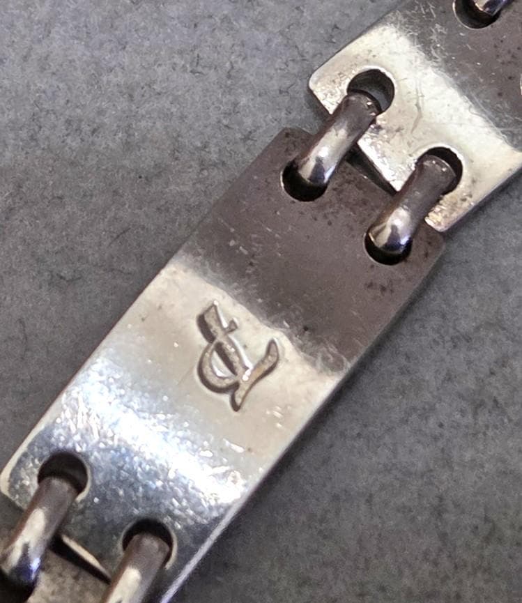 LedaSILMAレダシルマ　Ge/Ag刻印　ヴィヴァンブレスレット　43200