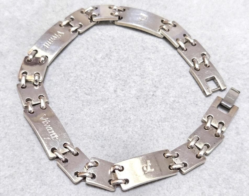 LedaSILMAレダシルマ　Ge/Ag刻印　ヴィヴァンブレスレット　43200