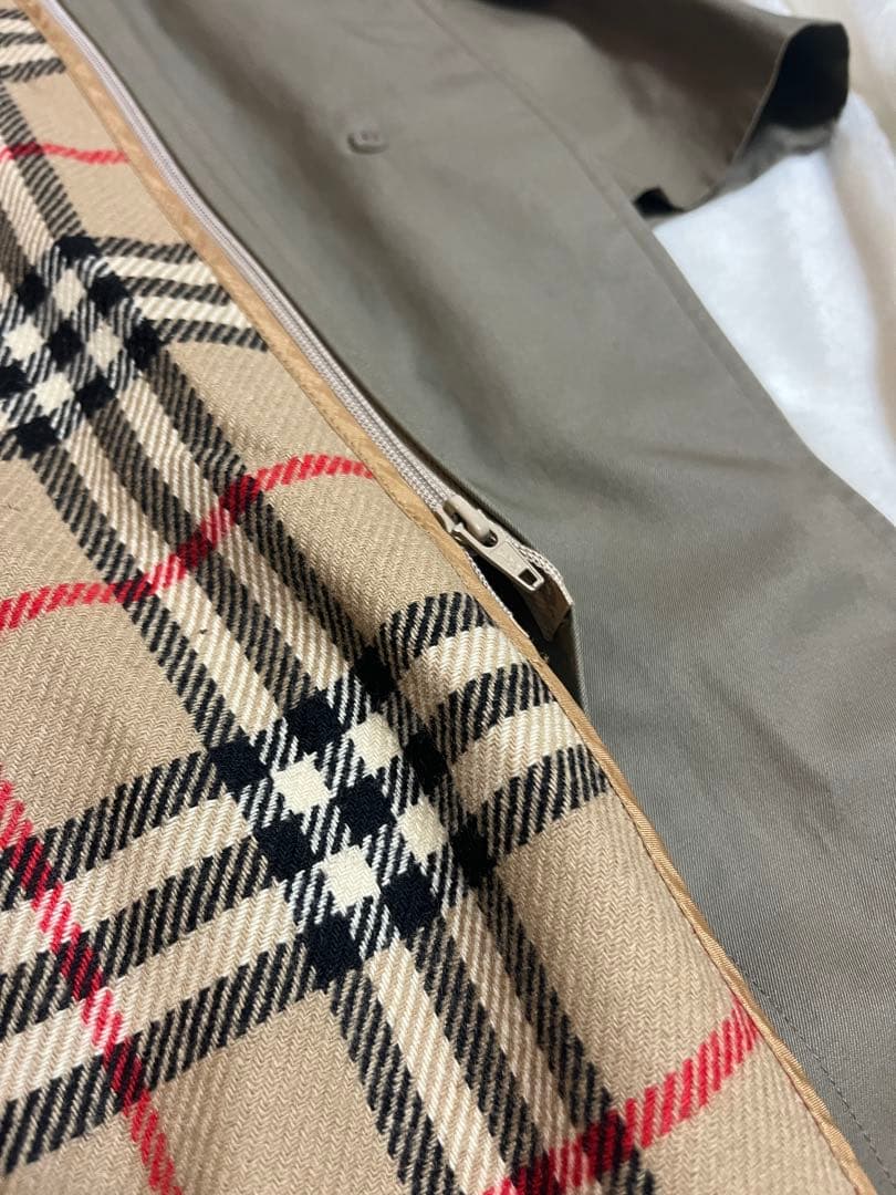 【希少】BURBERRYS バーバリーズ　ステンカラーコート　カーキ　90年代