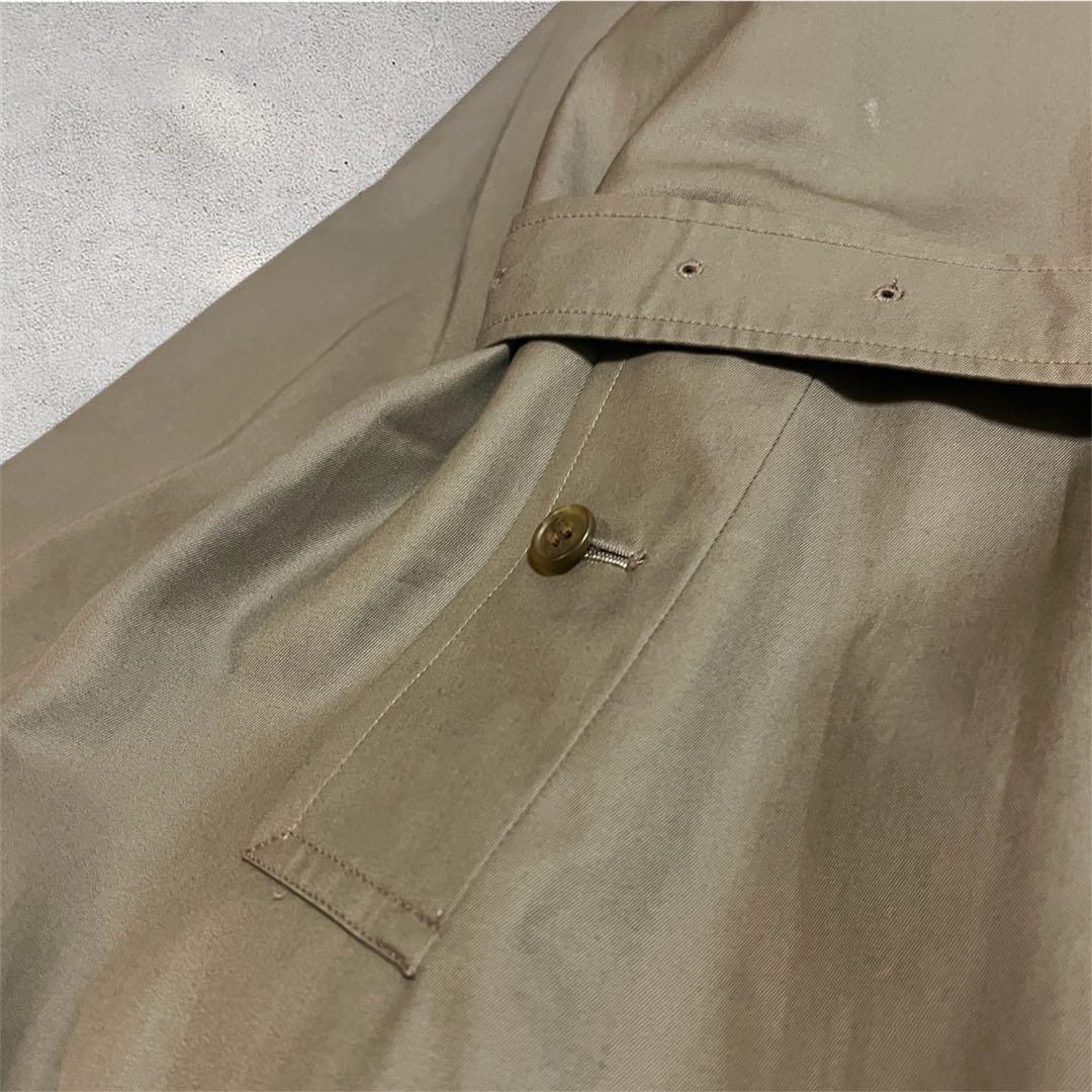 【希少】BURBERRYS バーバリーズ　ステンカラーコート　カーキ　90年代