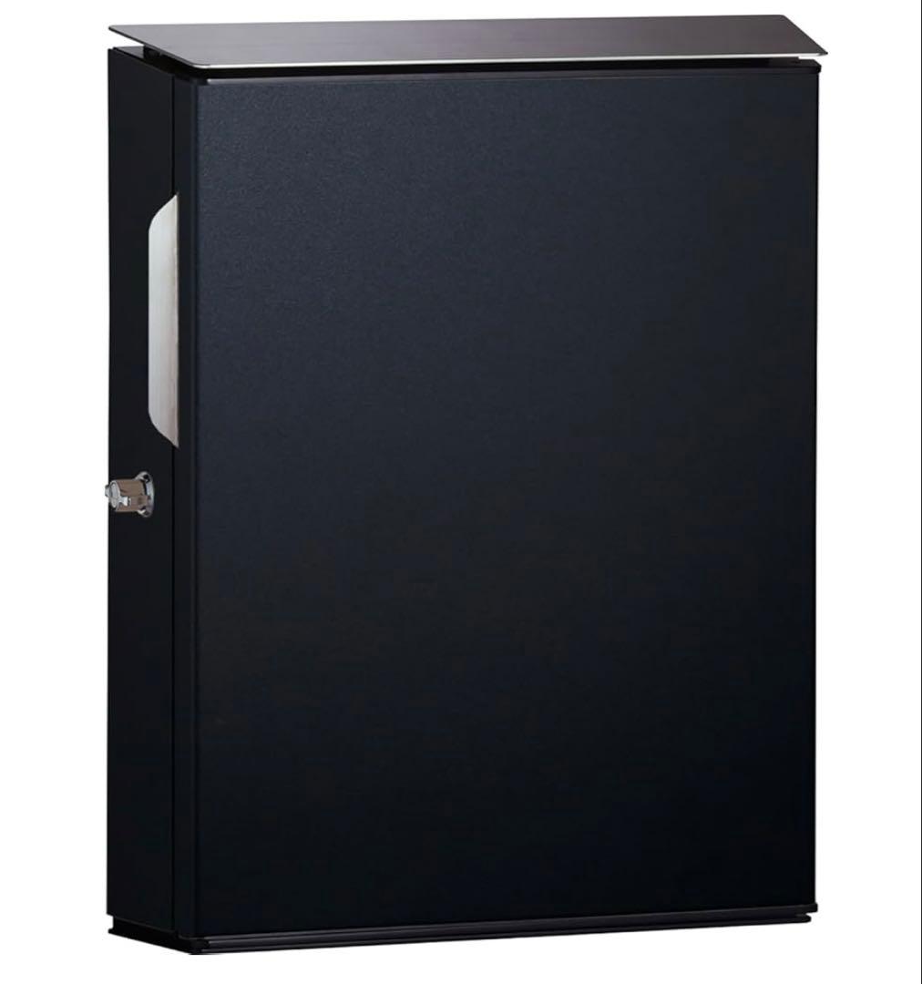 郵便ポスト　ヴィコWH ダイヤル錠　左開き　マットブラック　定価41,910新品