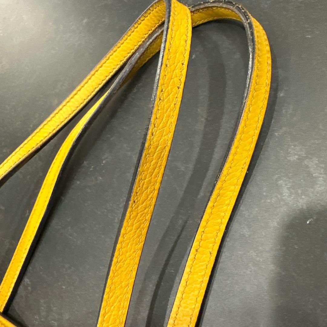 GUCCI グッチ スウィング ショルダーバッグ トートバッグ イエロー