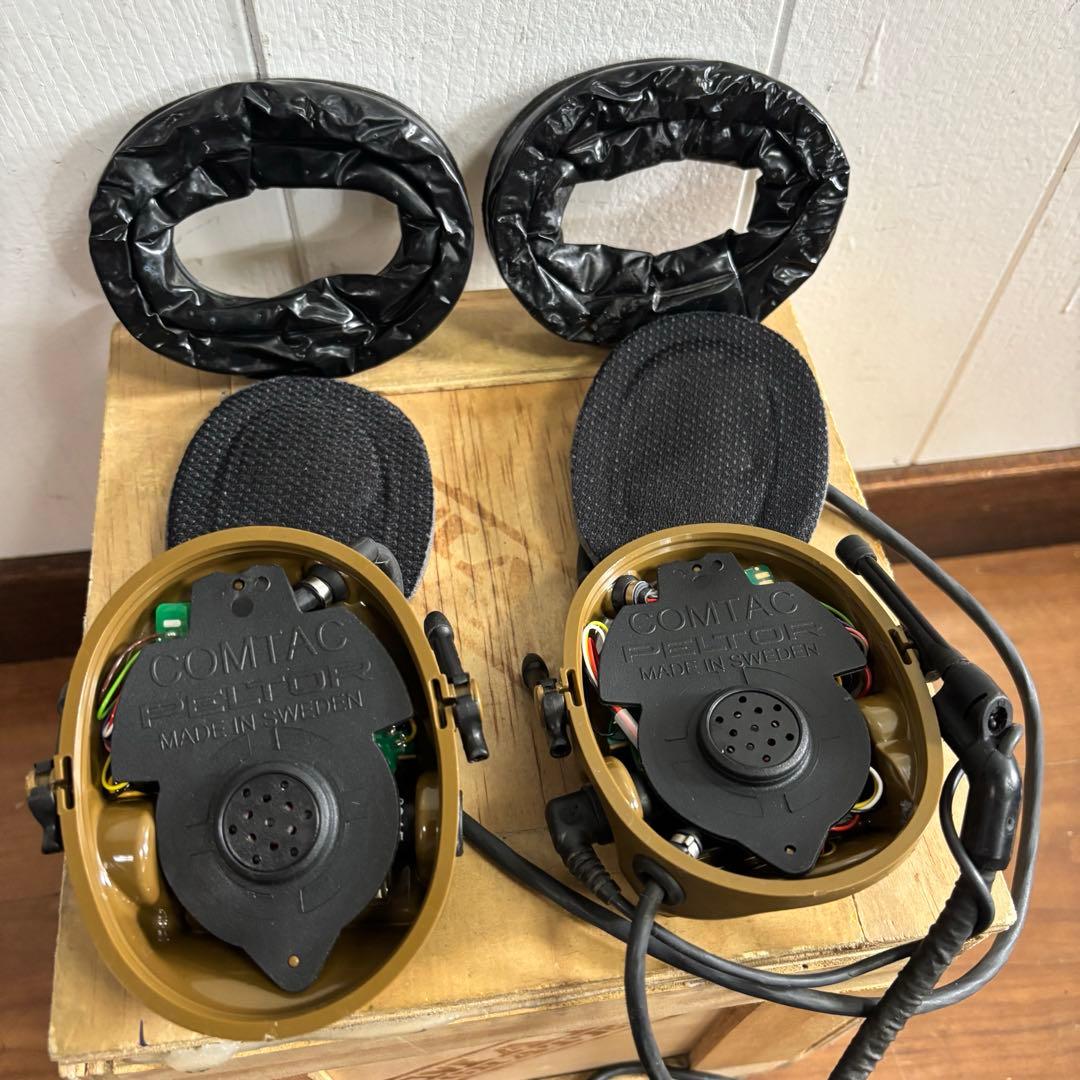 あ*し様 米軍　実物　3M PELTOR COMTAC V ヘッドセット　動作未